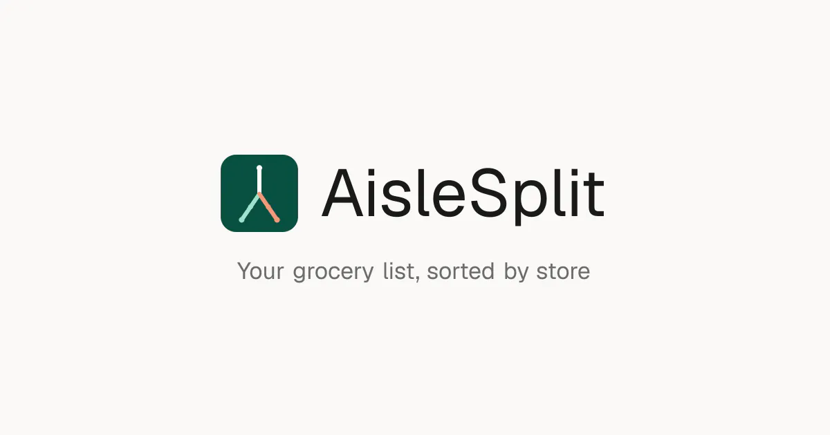 AisleSplit gallery image