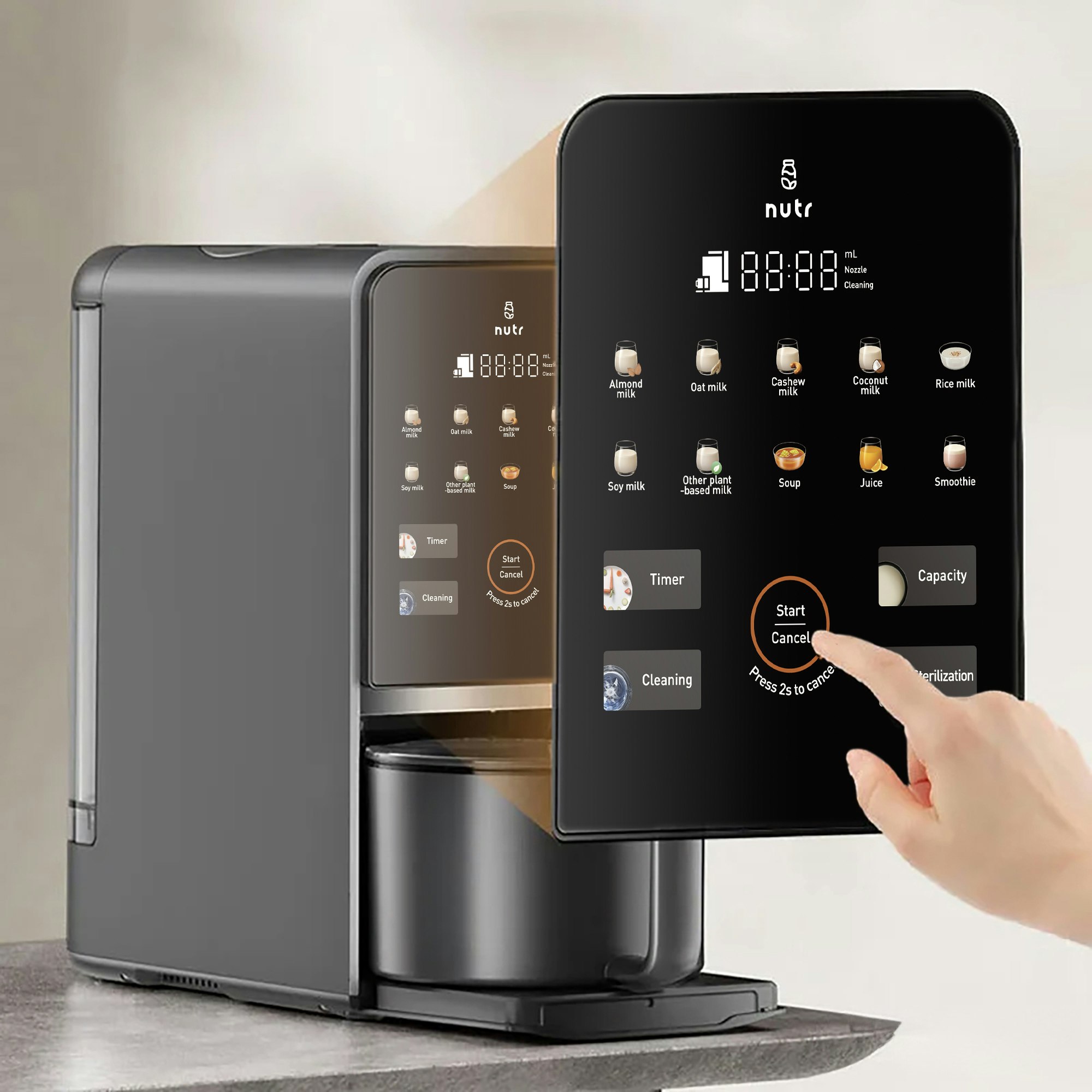 Gen n - Una macchina intelligente autopulente che produce latte a base vegetale media 2