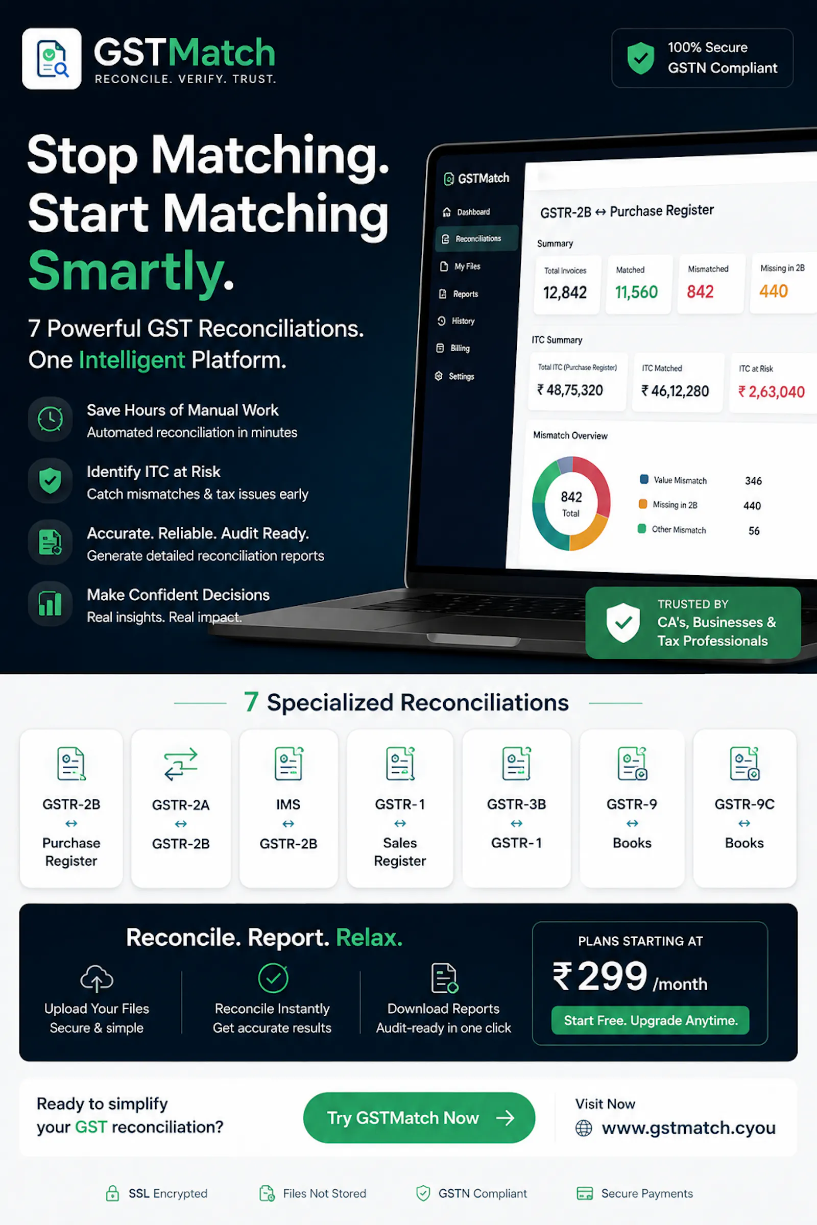 GSTMatch screenshot 1