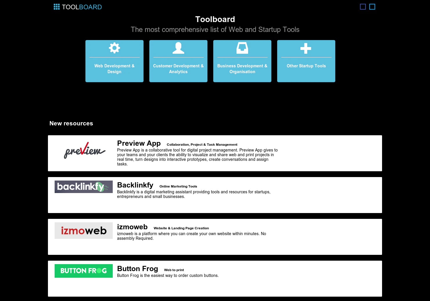 Toolboard