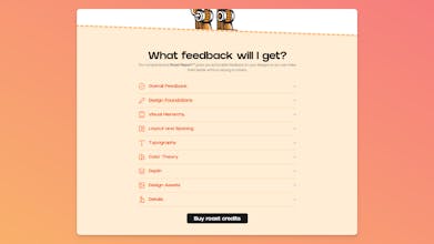 Rappresentazione visiva di una landing page con un&rsquo;icona di checklist, che illustra un feedback pratico per miglioramenti immediati.