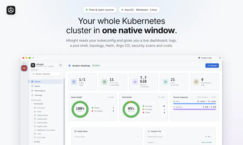 k8sight screenshot 2
