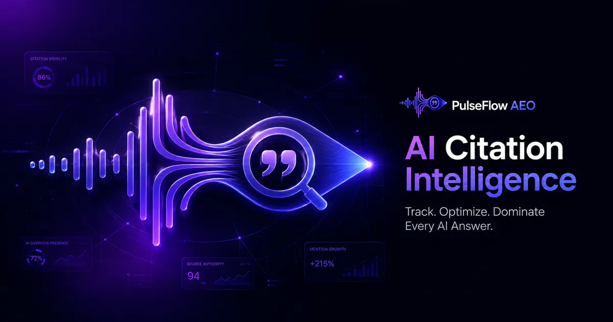 PulseFlow AEO logo
