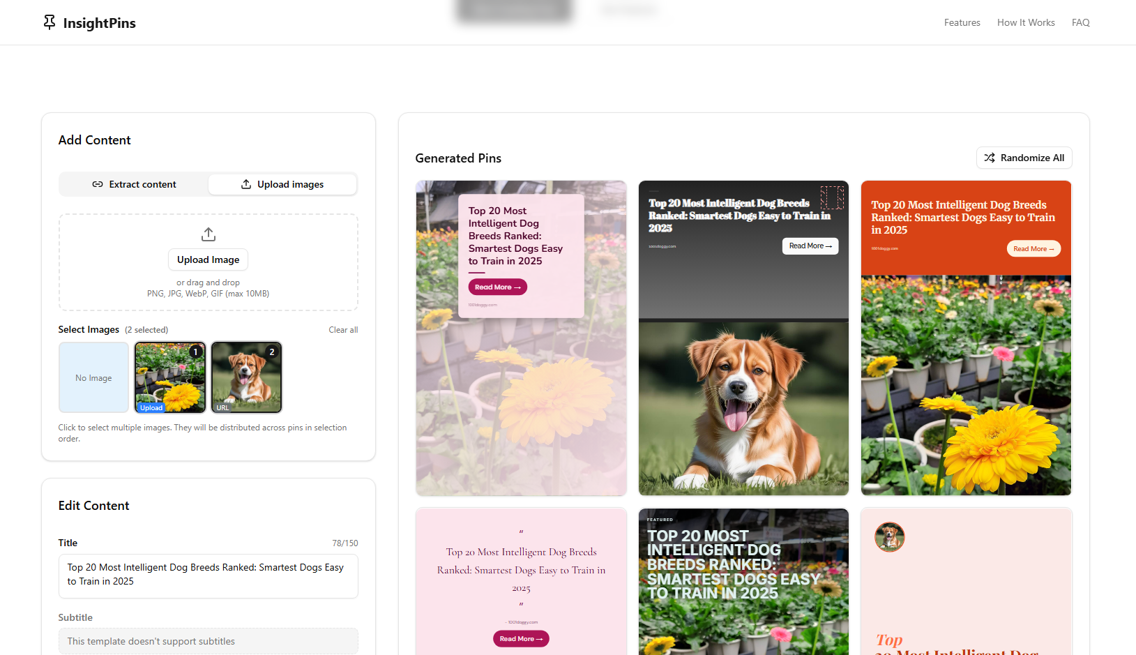 Pinterest Pin Stats gallery image