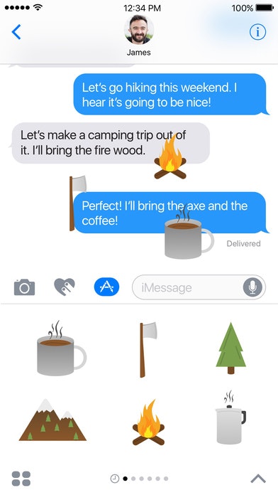 Lumberjack Joe iMessage Sticker Pack gallery image