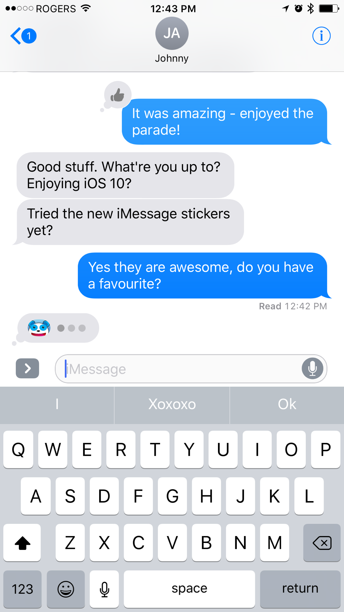 Go Panda! Stickers gallery image