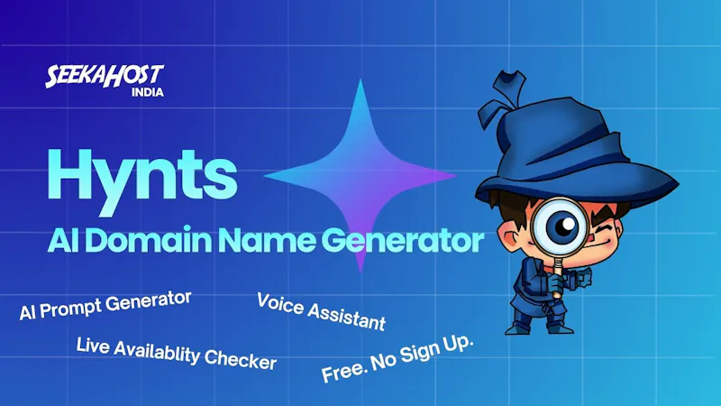 Hynts - AI Powered Domain Name Generator screenshot 1 (video preview)