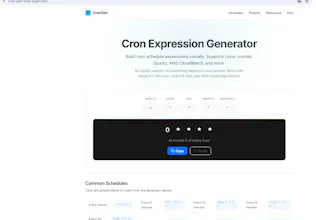 Cron Expression Generator gallery image