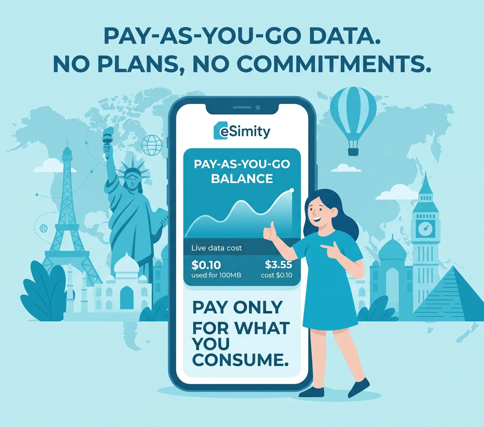 eSimity screenshot 2