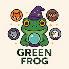 Green Frog logo