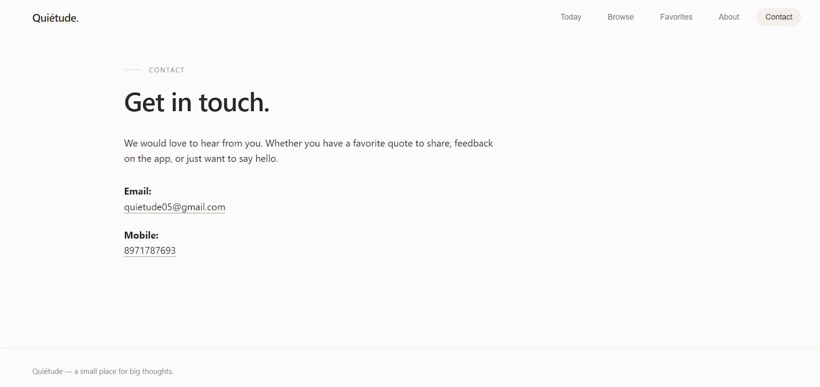 Quiétude screenshot 5