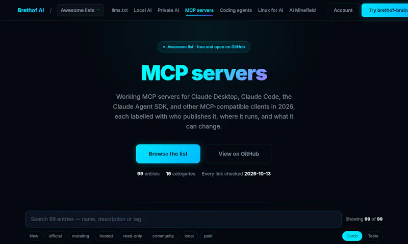 Awesome MCP Servers screenshot 4