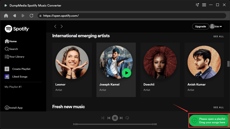 Média Convertisseur musical de lampedia Spotify - Convertir toutes les chansons Spotify en MP3 avec une qualité 100% originale 1