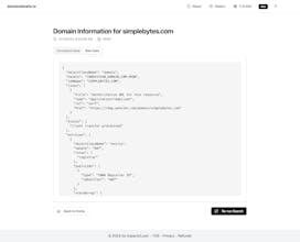Domain Details - Monitoring made simple gallery image