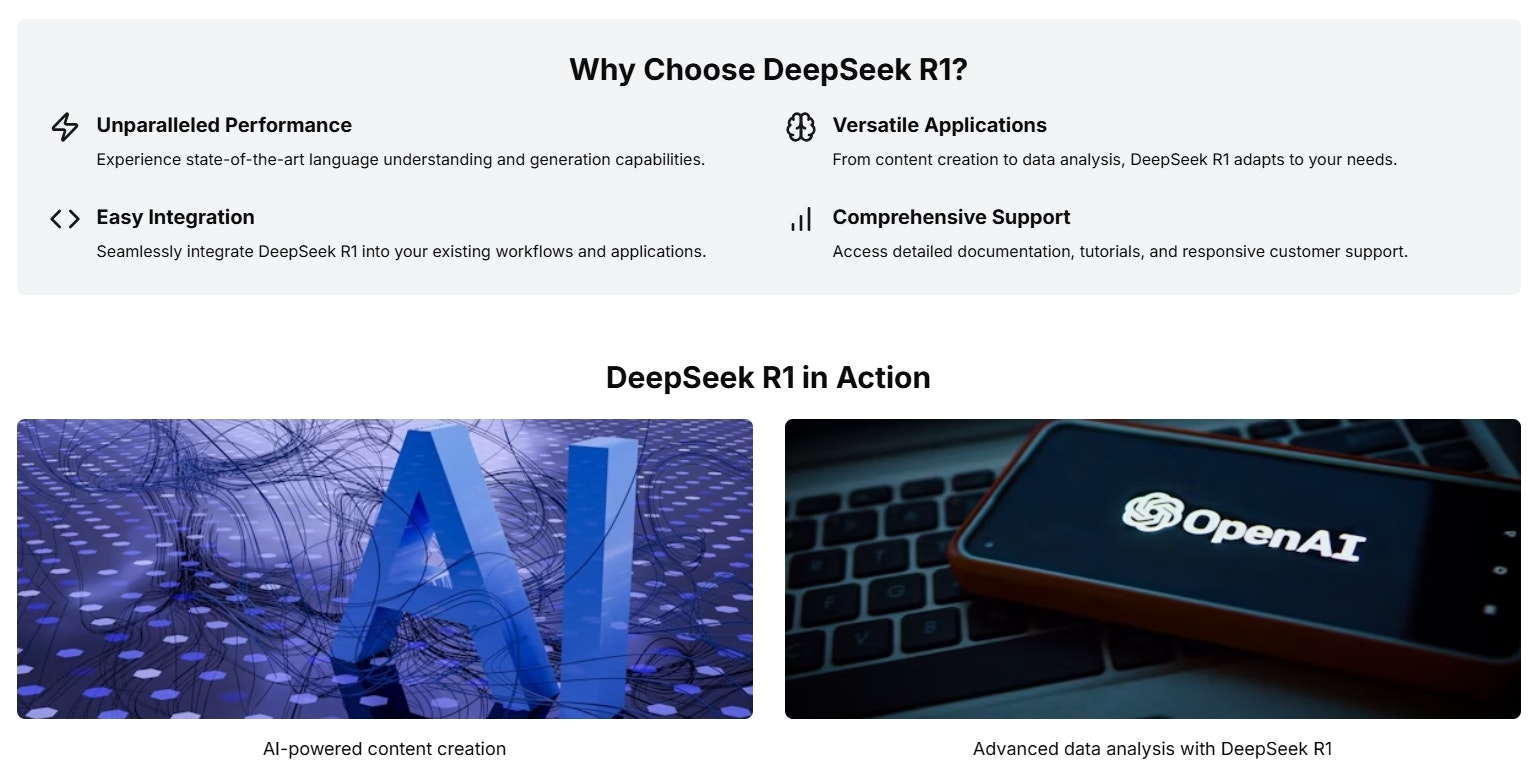 DeepSeek R1 Hub gallery image