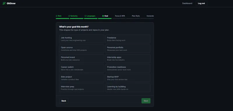 GitGrow screenshot 3