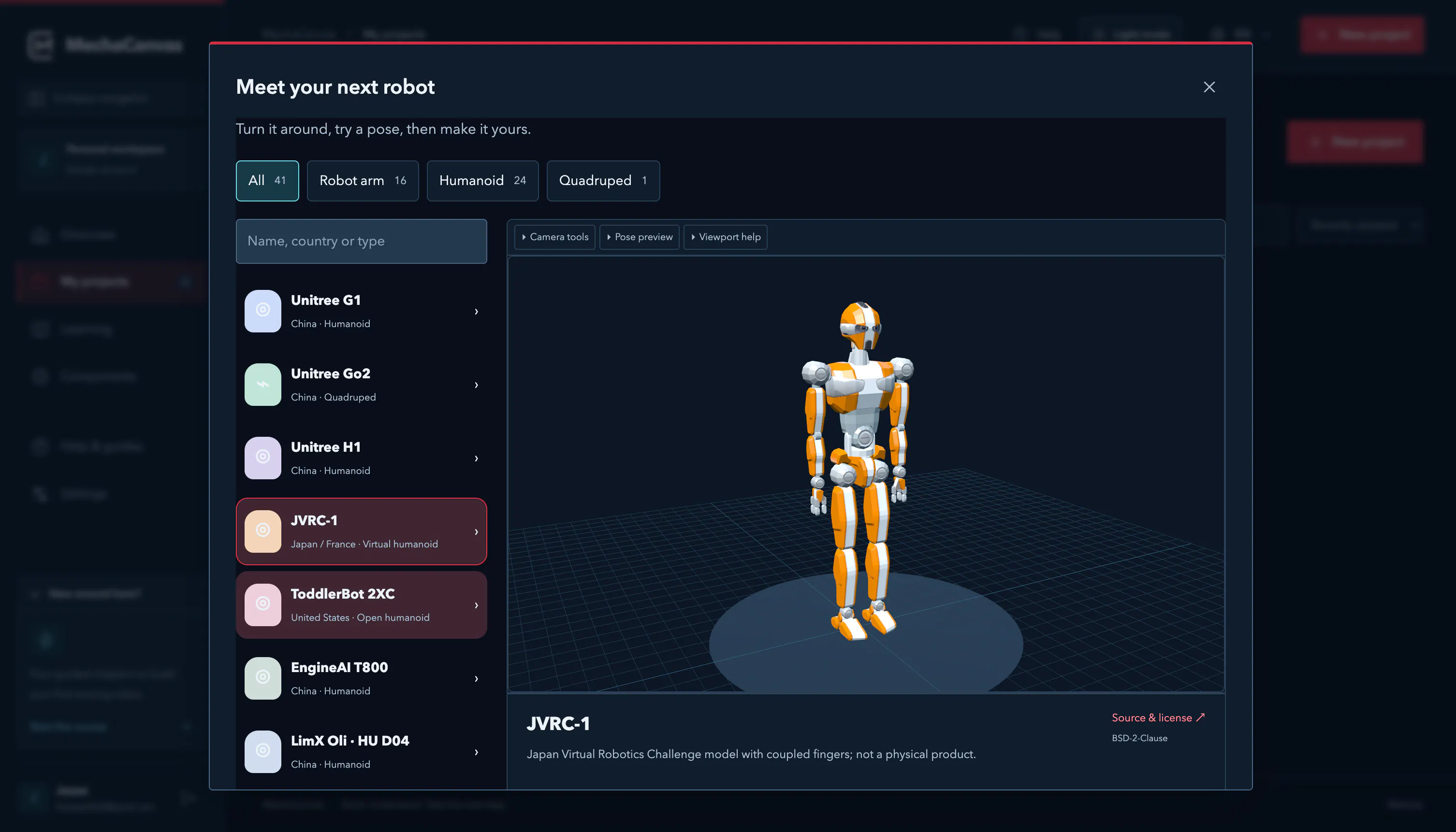 MechaCanvas gallery image