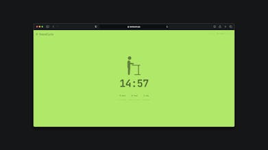 StandCycle - The Standing Desk Timer gallery image