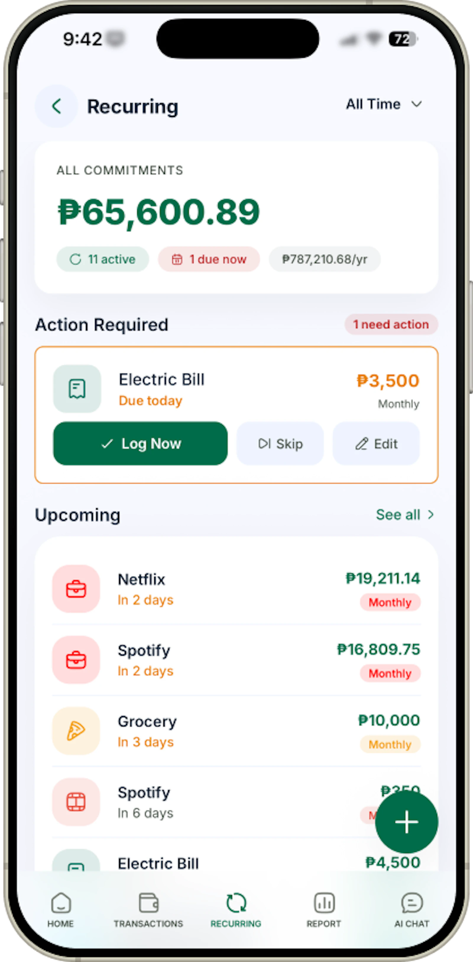 Monnei: Expense Tracker & Budget App screenshot 4
