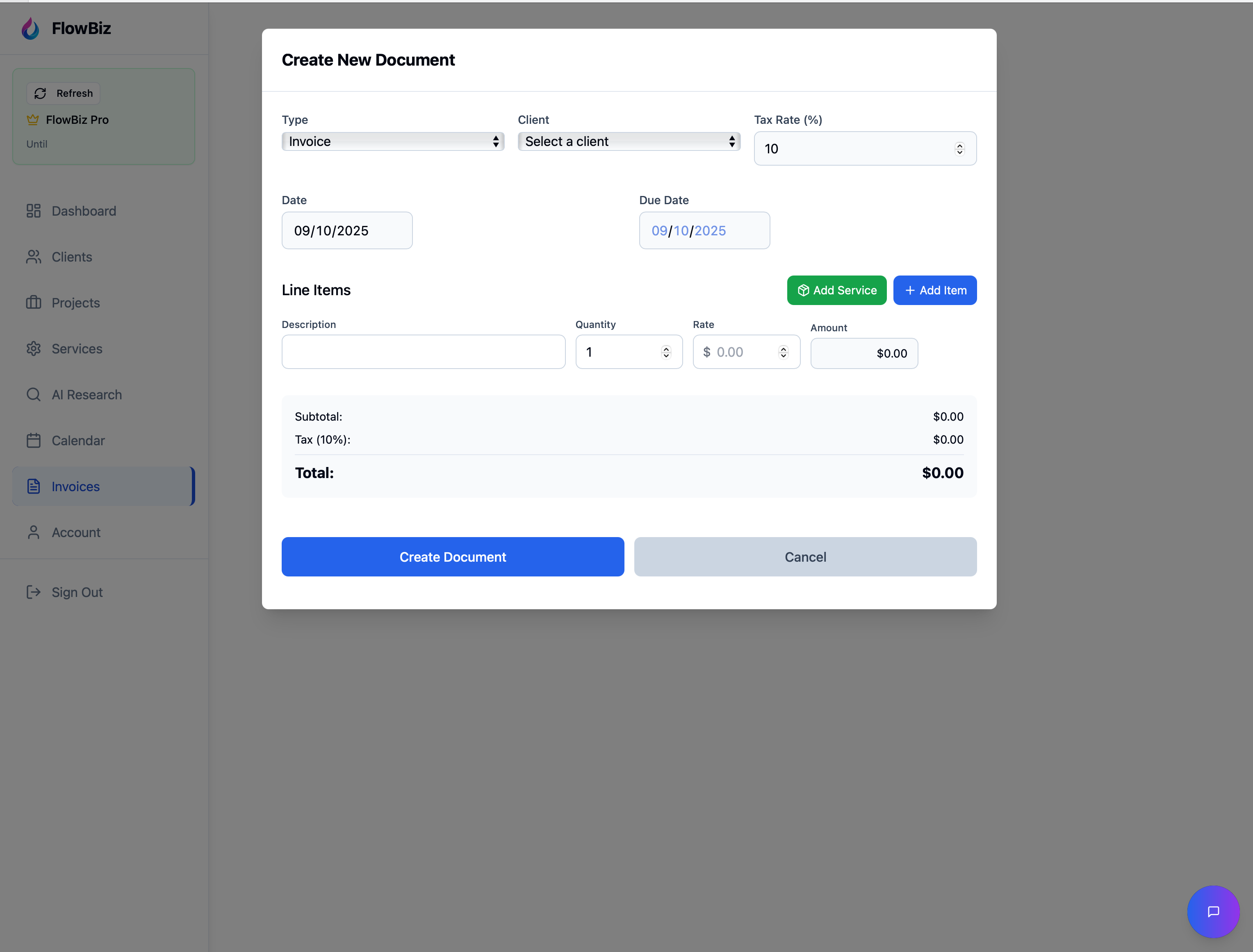 FlowBiz gallery image