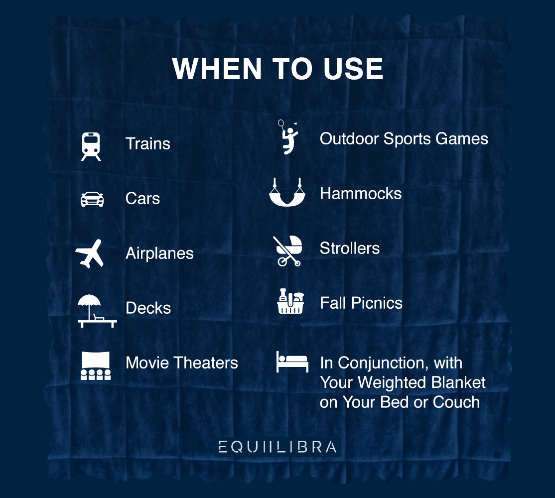 Equiilibra Weighted Blanket for Travel gallery image