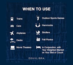 Equiilibra Weighted Blanket for Travel gallery image