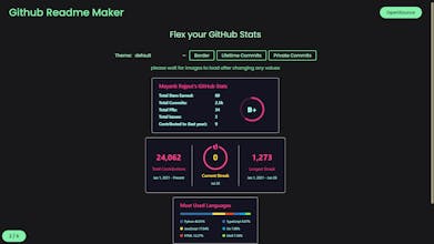 GitHub Readme Maker gallery image