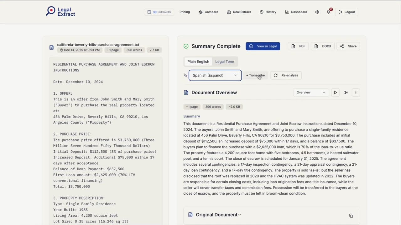 LEGAL EXTRACT AI gallery image