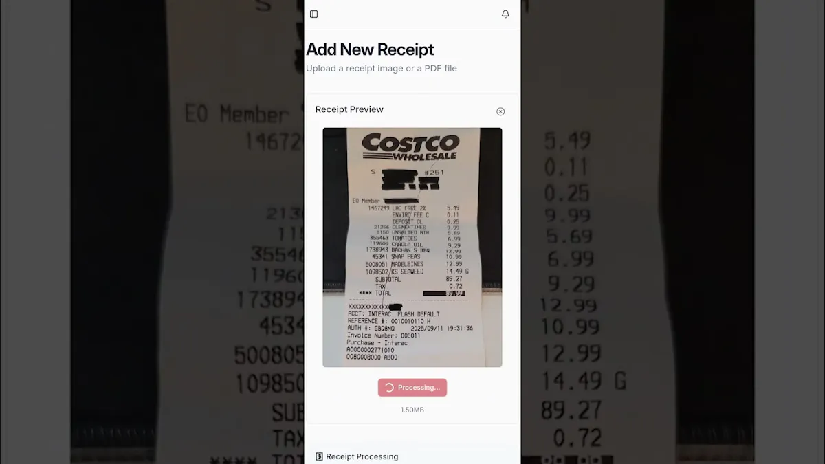 Groceries Tracker