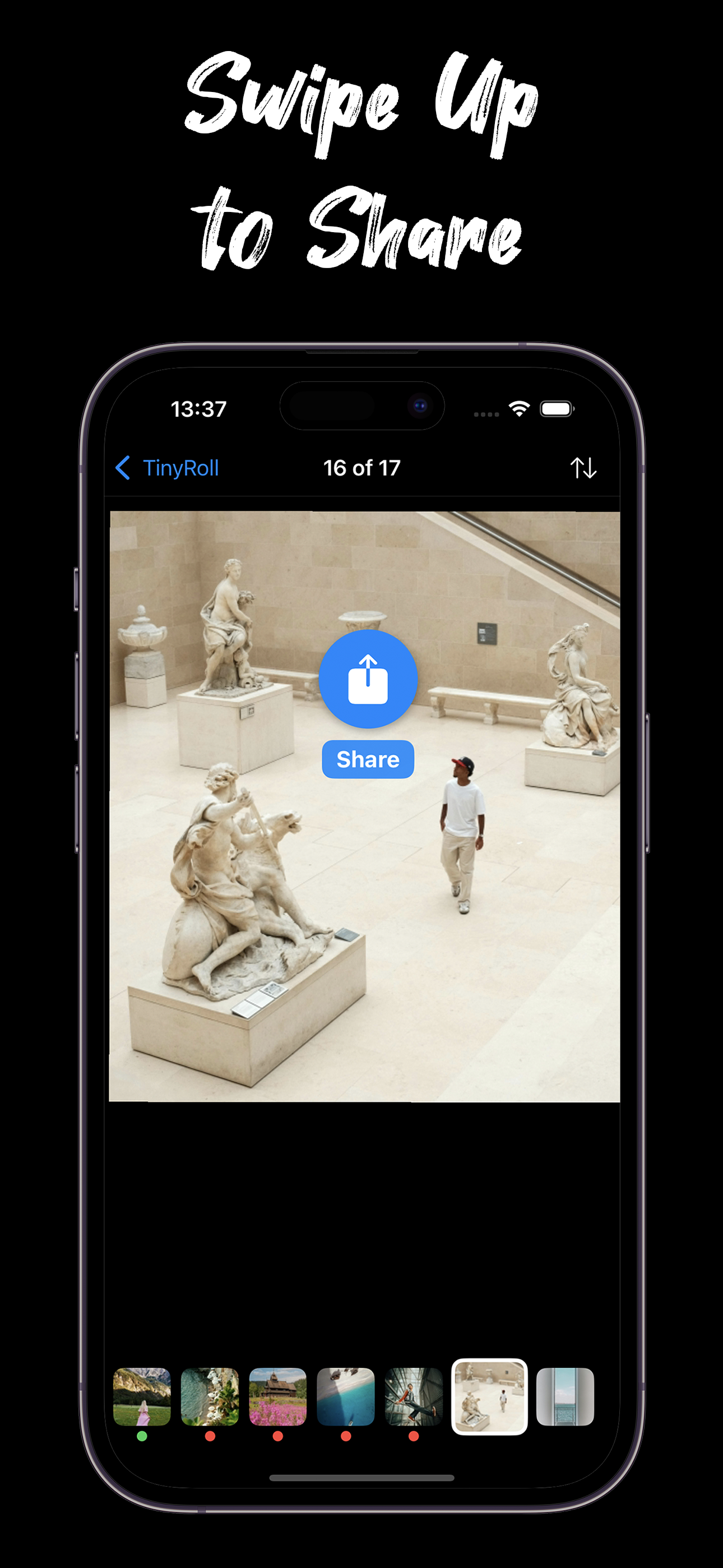 TinyRoll - Your camera roll is a mess, but TinyRoll let's you clean it media 5