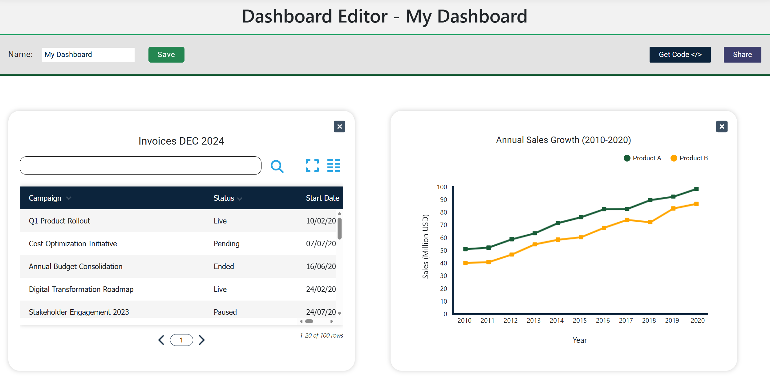 HTML Table Maker gallery image