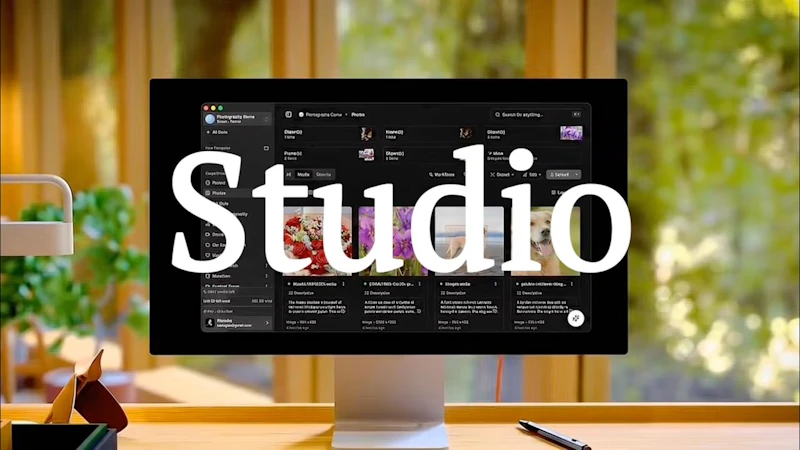 Studio – The AI-Native Media Workspace screenshot 1 (video preview)