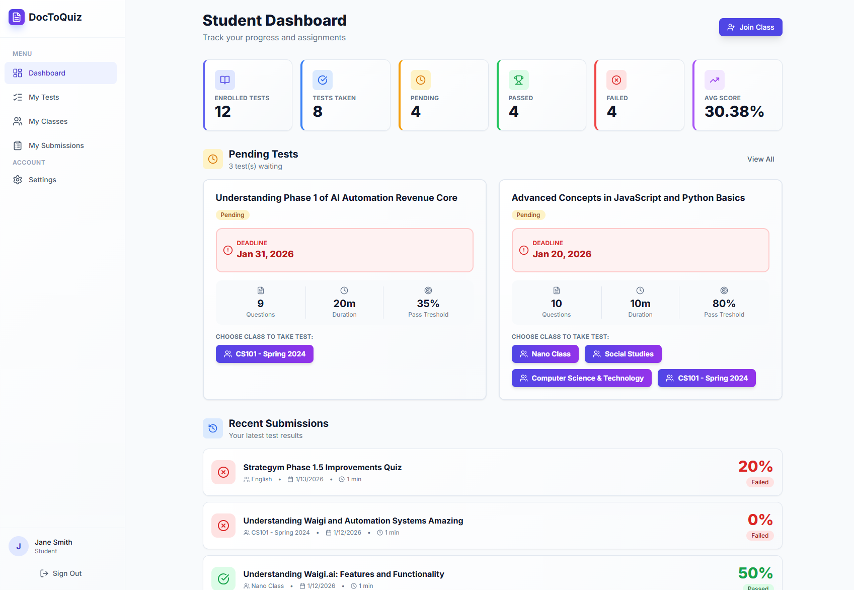 DocToQuiz gallery image