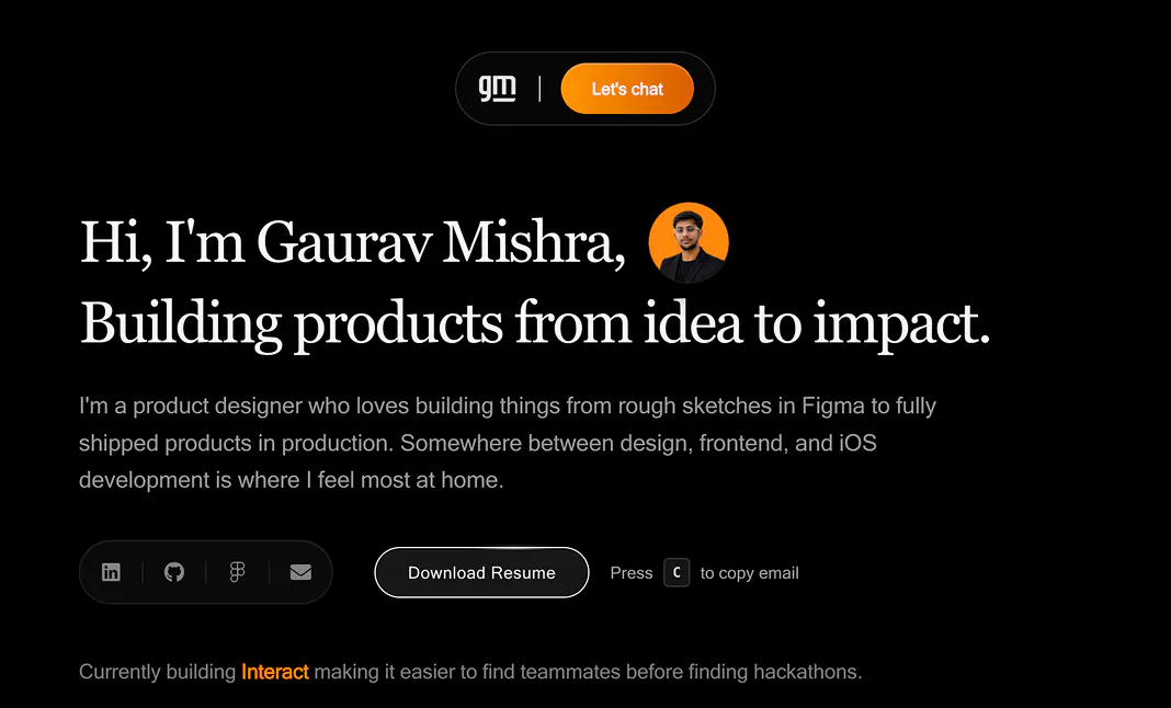 Gaurav Mishra Portfolio gallery image