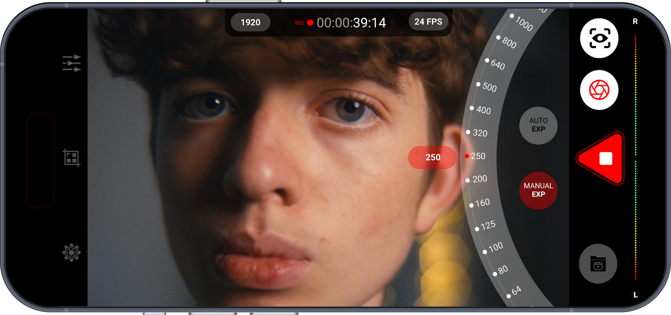 srRAW Cinema Camera for iPhone - CinemaDNG RAW film and video camera for 12 Pro and newer मीडिया 3