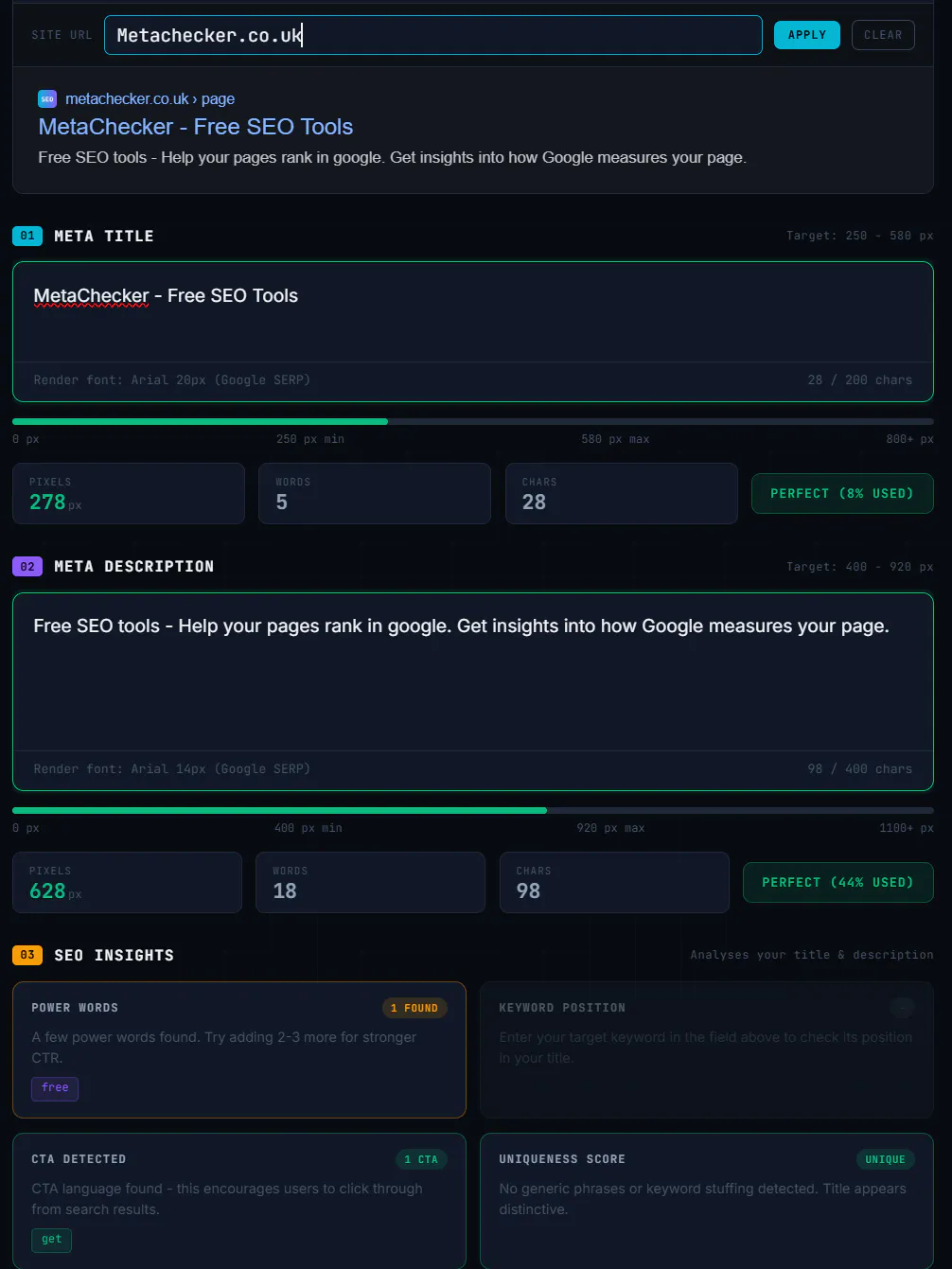 MetaChecker gallery image