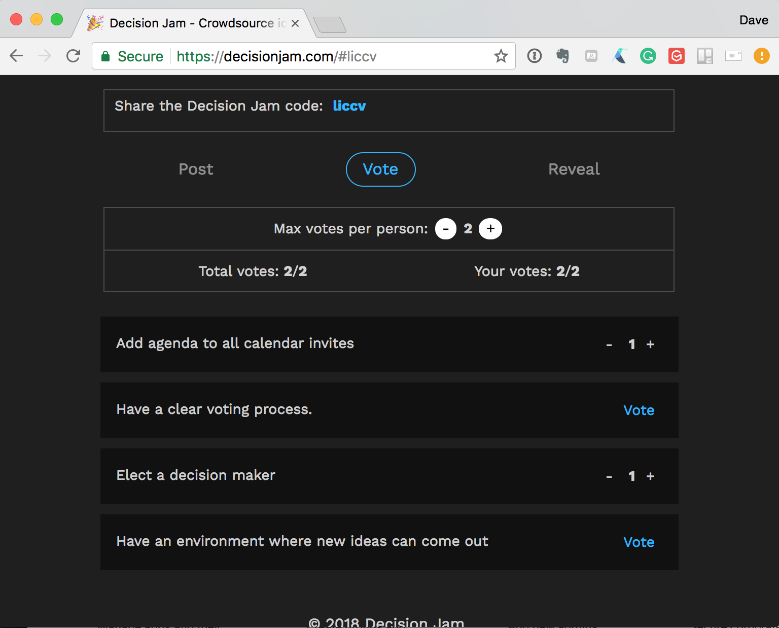 Decision Jam gallery image