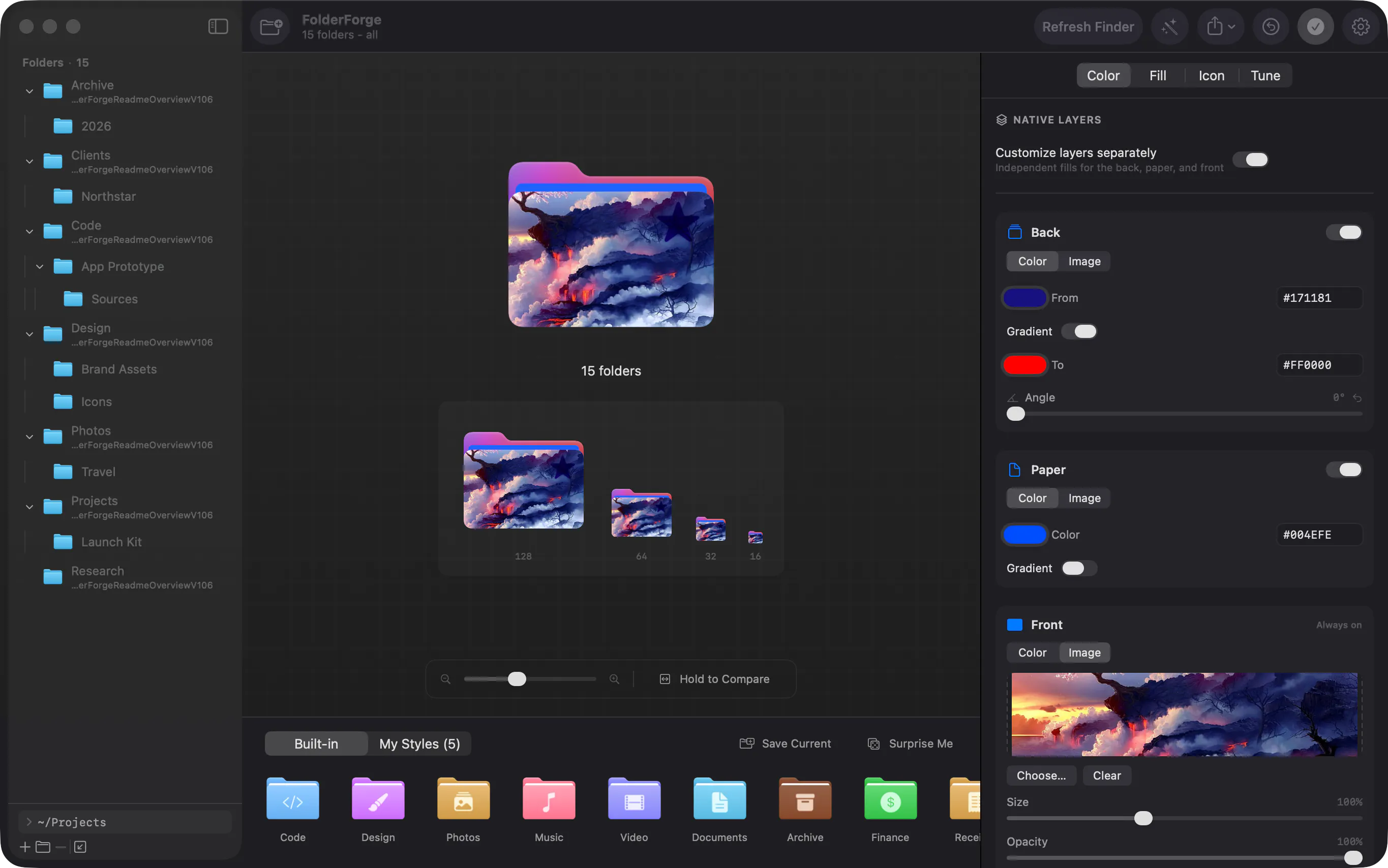 FolderForge gallery image