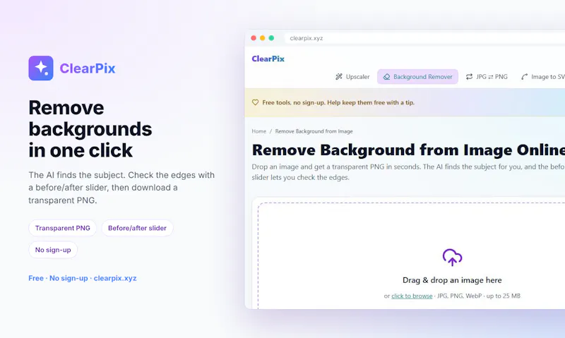 ClearPix screenshot 2