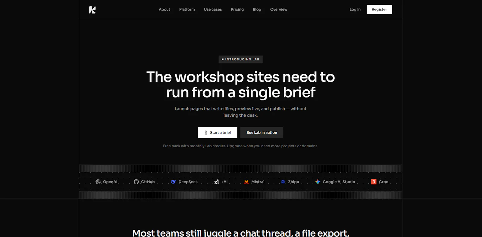 Krikkit screenshot 2
