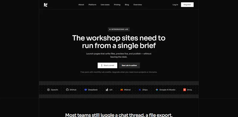 Krikkit screenshot 2