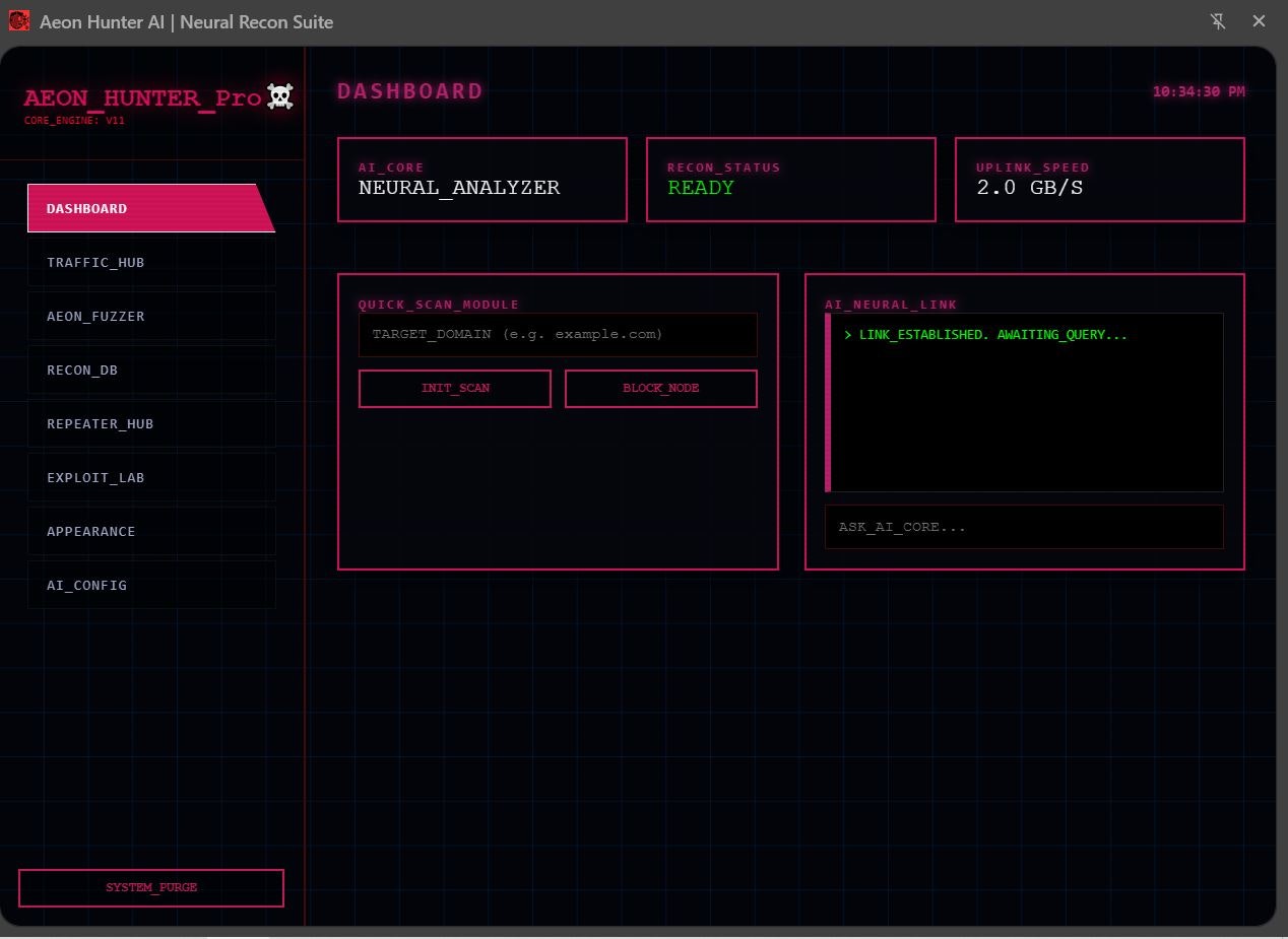 AEON HUNTER PRO - Screenshot 2 showing product features and functionality