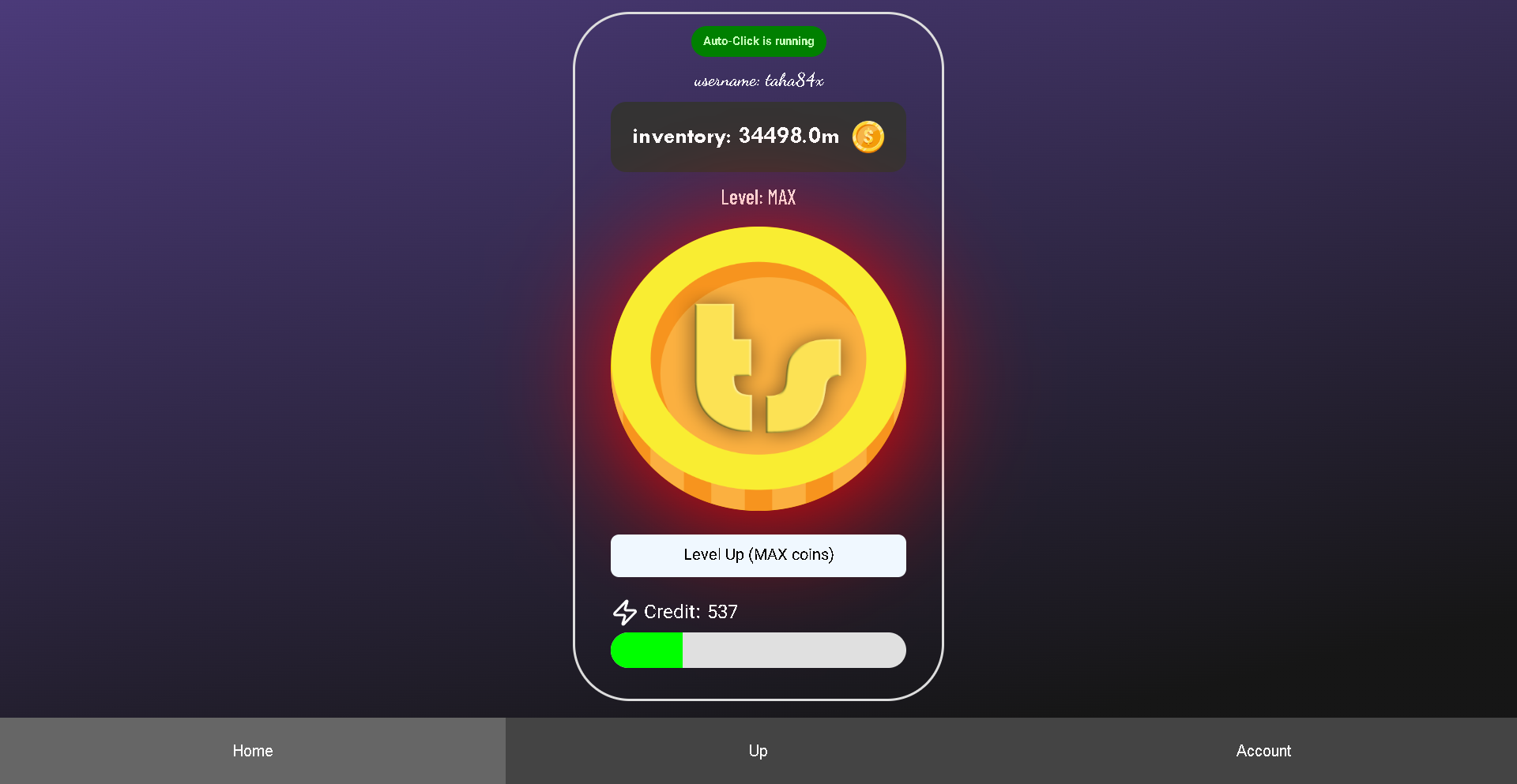 TSCOIN similar a Notcoin Script TSCOIN media 6