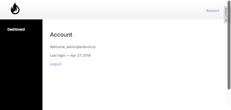 Enferno Framework gallery image