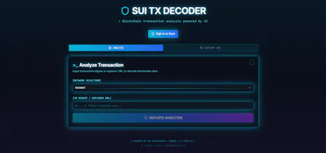 SUI TX DECODER gallery image