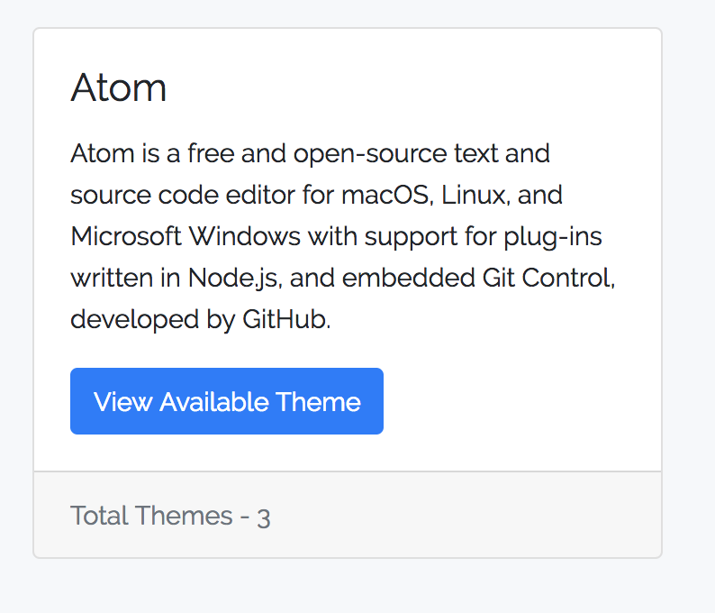 Custom Theme List gallery image