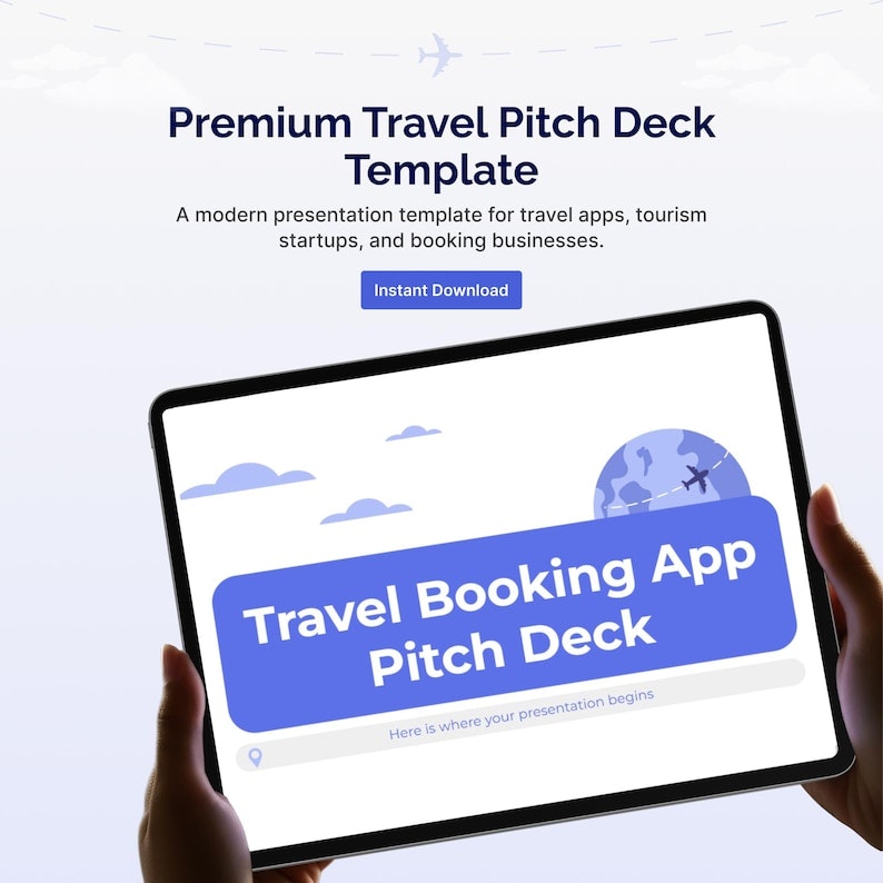 Minimalist Travel App Template