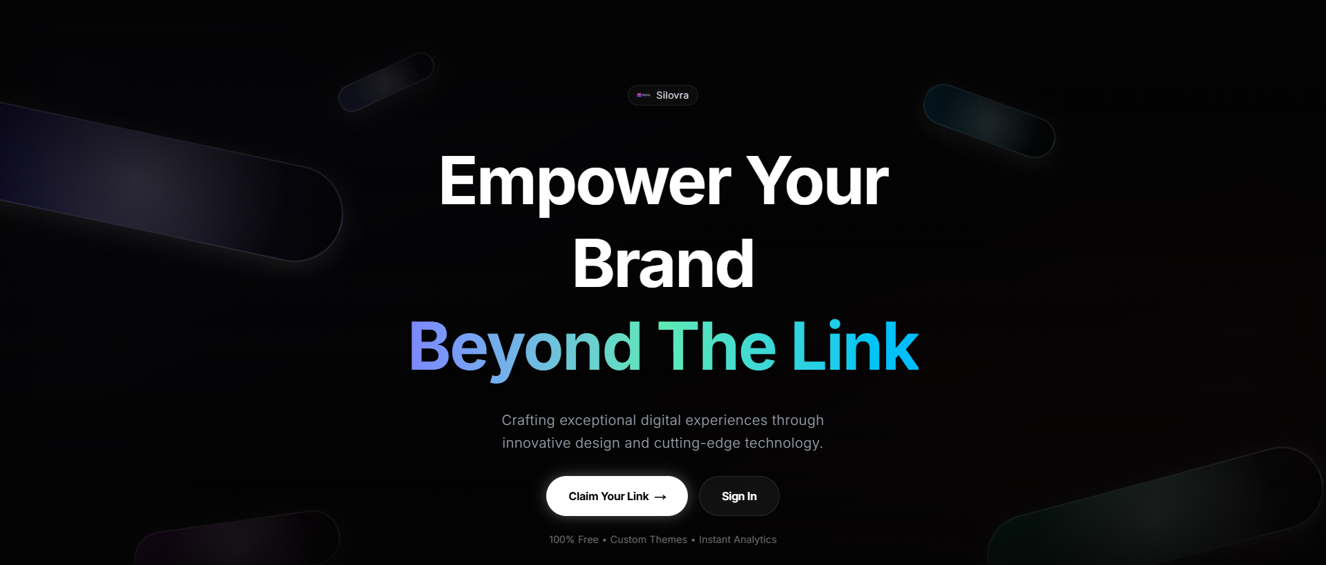 Silovra — High-Converting Link-in-Bio - Main product screenshot demonstrating key features and user interface