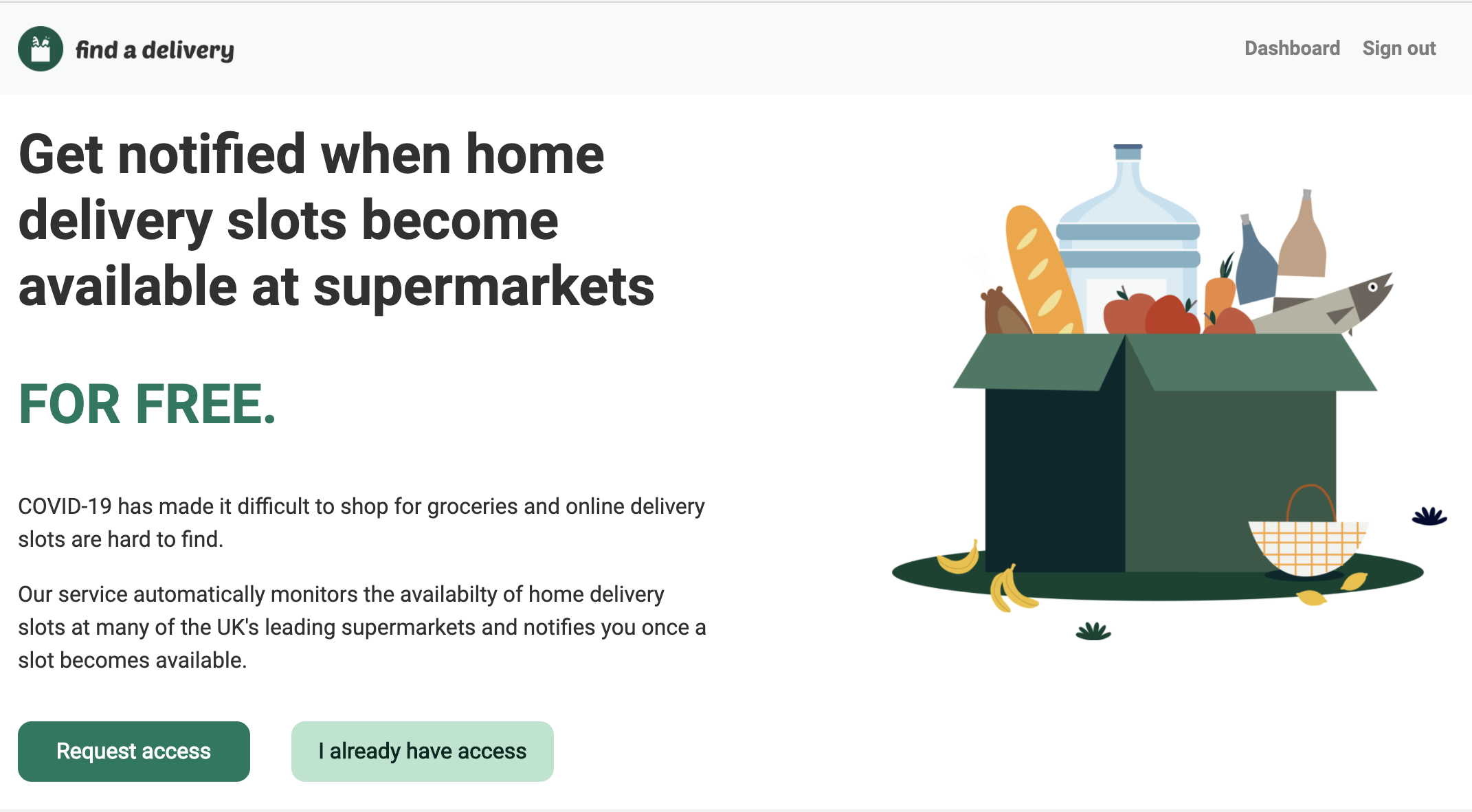 Find a Delivery gallery image