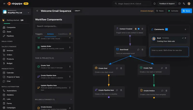 NinjaPipe screenshot 3